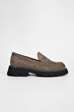 Valmenti Kadın Vizon Süet Hakiki Deri Casual Loafer 775 5004 BN AYK SK23/24