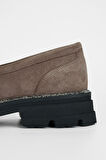 Valmenti Kadın Vizon Süet Hakiki Deri Casual Loafer 775 5004 BN AYK SK23/24