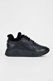 Valmenti Kadın Siyah Hakiki Deri Sneakers & Spor Ayakkabı 775 1745 BN AYK SK23/24