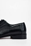 Tamer Tanca Erkek Hakiki Deri Siyah Klasik Ayakkabı 183 28702 ERK AYK SK23/24 SIYAH GYK/YLN