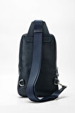 Tamer Tanca Erkek Hakiki Deri Lacivert Body Bag Çanta 995 230205 ERK CANTA SK23/24 LACI FLTR