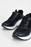 Tamer Tanca Kadın Vegan Siyah Sneakers & Spor Ayakkabı 936 62158 BN AYK SK23/24 SIYAH KMBN