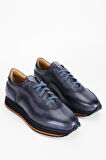Valmenti Erkek Siyah duman Deri Sneakers & Spor Ayakkabı 1004 S3810 ERK AYK SK23/24