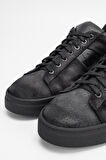 Valmenti Erkek Siyah grft Hakiki Deri Sneakers & Spor Ayakkabı 325 500-99 ERK AYK SK23/24