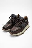 Valmenti Erkek Kahve kmbn Hakiki Deri Sneakers & Spor Ayakkabı 325 2891-319 ERK AYK SK23/24