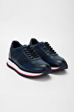 Valmenti Erkek Laci kırmızı beyaz Hakiki Deri Sneakers & Spor Ayakkabı 1006 043 ERK AYK SK23/24