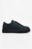 Valmenti Erkek Siyah Hakiki Deri Sneakers & Spor Ayakkabı 352 19299 ERK AYK SK23/24