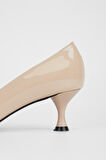 Valmenti Kadın Bej Rgn Vegan Topuklu Ayakkabı 932 1000 BN AYK SK23/24