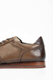 Tamer Tanca Erkek Hakiki Deri Kahverengi Casual Ayakkabı 987 080 ERK AYK SK23/24 CEVIZ
