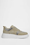 Tamer Tanca Kadın Vegan Bej Sneakers & Spor Ayakkabı 829 23100 BN AYK SK23/24 BEJ SUET