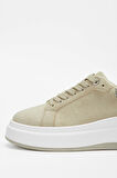 Tamer Tanca Kadın Vegan Bej Sneakers & Spor Ayakkabı 829 23101 BN AYK SK23/24 BEJ SUET
