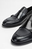Valmenti Erkek Siyah gyk Hakiki Deri Loafer Ayakkabı 342 8149 ERK AYK SK23/24