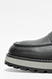 Valmenti Erkek Siyah Floter Hakiki Deri Loafer Ayakkabı 537 3374 ERK AYK SK23/24