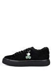 Tamer Tanca Kadın Hakiki Deri Siyah Süet Sneakers & Spor Ayakkabı 804 3434 BN AYK SK23/24 SIYAH SUET