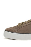 Tamer Tanca Kadın Hakiki Deri Bej Sneakers & Spor Ayakkabı 804 3434 BN AYK SK23/24 BEJ SUET