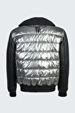 Valmenti Erkek GRI ICON Deri & Tekstil Deri Mont 993 P-201 ERK MONT SK23/24