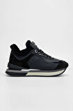 Valmenti Kadın Siyah Floter Hakiki Deri Sneakers & Spor Ayakkabı 1011 6195 BN AYK SK23/24