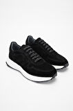 Valmenti AgathoErkek Siyah Süet Hakiki Deri Sneakers & Spor Ayakkabı 698 1088-1 ERK AYK SK23/24