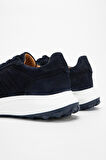 Valmenti AgathoErkek Lacivert Süet Hakiki Deri Sneakers & Spor Ayakkabı 698 1088-1 ERK AYK SK23/24