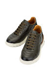 Tamer Tanca Erkek Hakiki Deri Haki Sneakers & Spor Ayakkabı 698 1084-3 ERK AYK SK23/24 HAKI