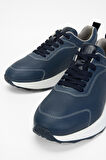Valmenti Erkek Lacivert Hakiki Deri Sneakers & Spor Ayakkabı 383 5702 ERK AYK SK23/24