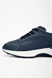 Valmenti Erkek Lacivert Hakiki Deri Sneakers & Spor Ayakkabı 383 5702 ERK AYK SK23/24