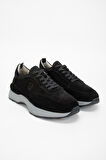 Valmenti Erkek Siyah Süet Hakiki Deri Sneakers & Spor Ayakkabı 383 5735 ERK AYK SK23/24