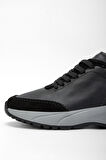 Valmenti Aden Erkek Siyah Hakiki Deri Sneakers & Spor Ayakkabı 383 5780 ERK AYK SK23/24