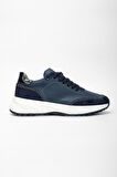 Valmenti Aden Erkek Lacivert Hakiki Deri Sneakers & Spor Ayakkabı 383 5780 ERK AYK SK23/24