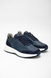 Valmenti Aden Erkek Lacivert Hakiki Deri Sneakers & Spor Ayakkabı 383 5780 ERK AYK SK23/24