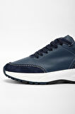 Valmenti Aden Erkek Lacivert Hakiki Deri Sneakers & Spor Ayakkabı 383 5780 ERK AYK SK23/24