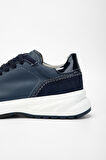 Valmenti Aden Erkek Lacivert Hakiki Deri Sneakers & Spor Ayakkabı 383 5780 ERK AYK SK23/24