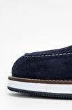 Valmenti MuradimoErkek Lacivert Süet Hakiki Deri Loafer Ayakkabı 383 5670 ERK AYK SK23/24
