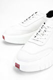 Valmenti CarlaErkek Beyaz Hakiki Deri Sneakers & Spor Ayakkabı 381 19551 ERK AYK Y24