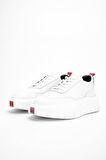 Valmenti CarlaErkek Beyaz Hakiki Deri Sneakers & Spor Ayakkabı 381 19551 ERK AYK Y24