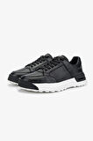 Valmenti Sneak Erkek Siyah Hakiki Deri Sneakers & Spor Ayakkabı 381 19472 ERK AYK Y24