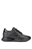 Tamer Tanca Erkek Hakiki Deri Siyah Sneakers & Spor Ayakkabı 381 19493 ERK AYK Y24 SIYAH