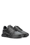 Tamer Tanca Erkek Hakiki Deri Siyah Sneakers & Spor Ayakkabı 381 19493 ERK AYK Y24 SIYAH