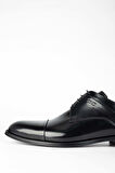Tamer Tanca Erkek Hakiki Deri Siyah Deri Klasik Ayakkabı 1016 822 ERK AYK Y24 SIYAH DR