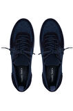 Tamer Tanca Erkek Deri & Tekstil Lacivert Sneakers & Spor Ayakkabı 698 1094-3 ERK AYK Y24 LACI TRK