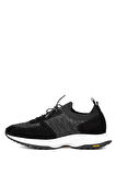 Tamer Tanca Erkek Deri & Tekstil Siyah Sneakers & Spor Ayakkabı 698 1090-2 ERK AYK Y24 SIYAH TRK