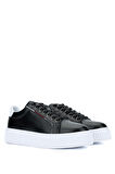 Tamer Tanca Erkek Hakiki Deri Siyah Sneakers & Spor Ayakkabı 352 20142 ERK AYK Y24 SIYAH
