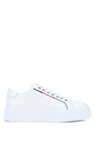 Tamer Tanca Erkek Hakiki Deri Beyaz Sneakers & Spor Ayakkabı 352 20142 ERK AYK Y24 BEYAZ