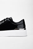 Valmenti AgatheErkek Siyah Rugan Deri Sneakers & Spor Ayakkabı 352 20266 ERK AYK Y24