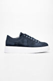 Valmenti AcruxErkek Lacivert Süet Hakiki Deri Sneakers & Spor Ayakkabı 352 20409 ERK AYK Y24