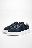 Valmenti AcruxErkek Lacivert Süet Hakiki Deri Sneakers & Spor Ayakkabı 352 20409 ERK AYK Y24