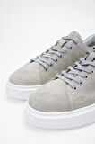 Valmenti AcruxErkek Bej Süet Hakiki Deri Sneakers & Spor Ayakkabı 352 20409 ERK AYK Y24