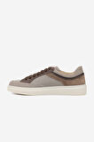 Valmenti Redwin Erkek Taupe Tekstil Deri Sneakers & Spor Ayakkabı 1022 16486 ERK AYK Y24