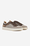 Valmenti Redwin Erkek Taupe Tekstil Deri Sneakers & Spor Ayakkabı 1022 16486 ERK AYK Y24