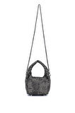 Tamer Tanca Kadın Vegan Metalik Omuz Çanta 921 26675 BN CANTA Y/24 PEWTER
